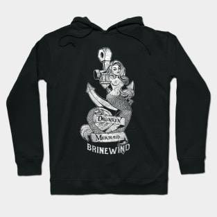 Drunken Mermaid - Cheeky and Distressed Hoodie